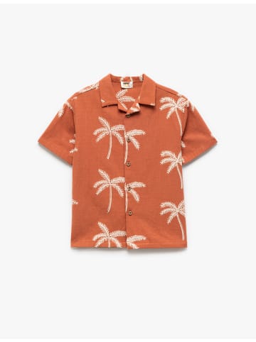 KOTON Shirt in Kachel Gemustert