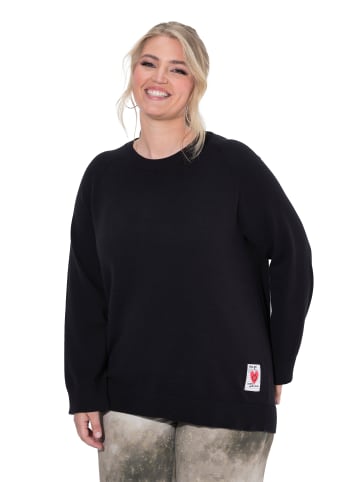 MIAMODA Pullover in schwarz