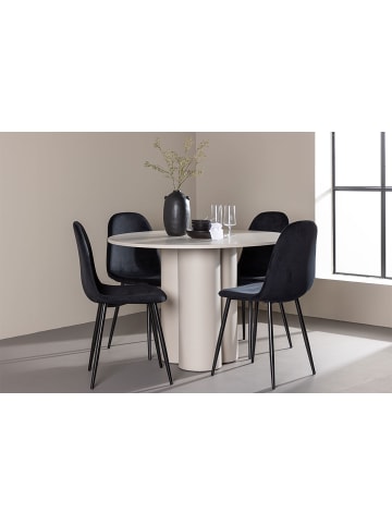 ebuy24 Essgruppe Olivia (5-teilig) Beige 110 x  cm