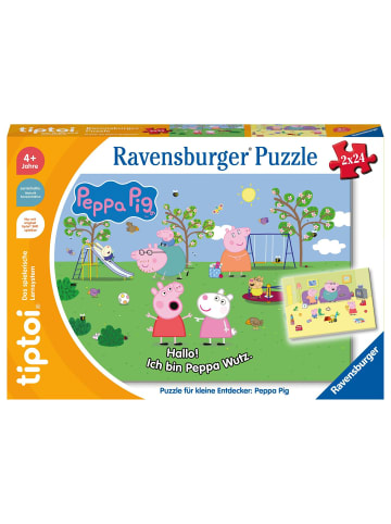 Ravensburger Ravensburger tiptoi Puzzle 00163 Puzzle für kleine Entdecker: Peppa Pig,...