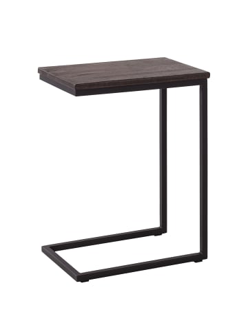 home24 Beistelltisch MONTVERDE in Eiche Dunkel