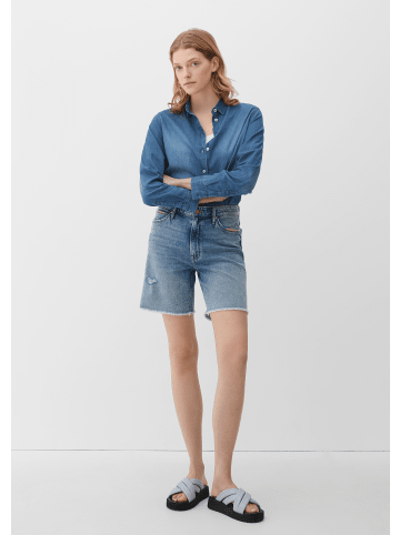 s.Oliver Jeans-Hose kurz in Blau