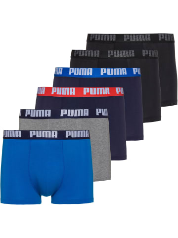 Puma Boxershorts Basic in blue-black