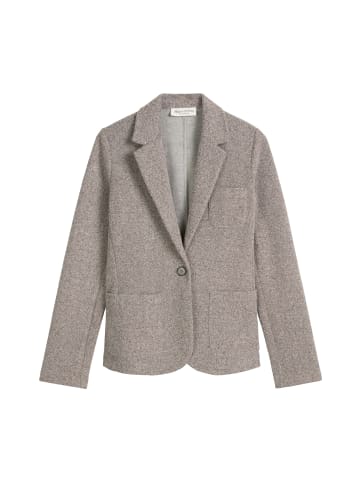 Marc O'Polo Jersey-Tweedblazer relaxed in Dark Grey