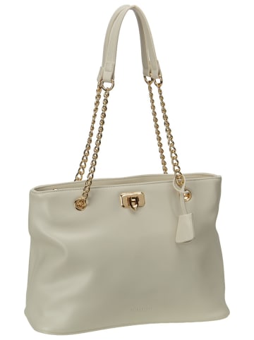 Seidenfelt Handtasche Lilla Edet in Milky White