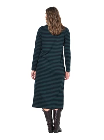 Studio Untold Jerseykleid in mitternachtsgrün