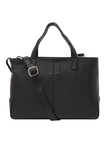 VLD VOi Leather Design Hirsch Zita Schultertasche Leder 32 cm in schwarz