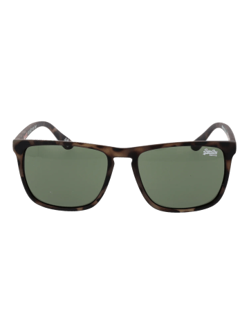 Superdry Unisex Sonnenbrille Rechtwinklig Braun