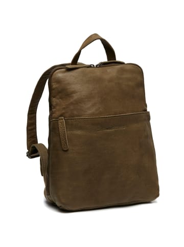 The Chesterfield Brand Bern Rucksack Leder 32 cm in olive green