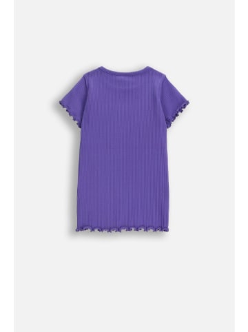 Coccodrillo T-Shirt mit kurzen Ärmeln in violett