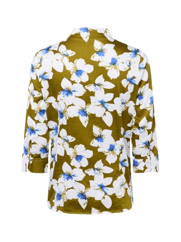 Franco Callegari Bluse in khaki mehrfarbig - 0067