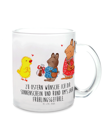 Mr. & Mrs. Panda Teetasse Ostern Geschenke mit Spruch in Transparent