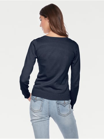 Heine Rundhals-Pullover in marine