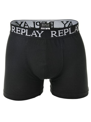 Replay Boxershort 3er Pack in Schwarz