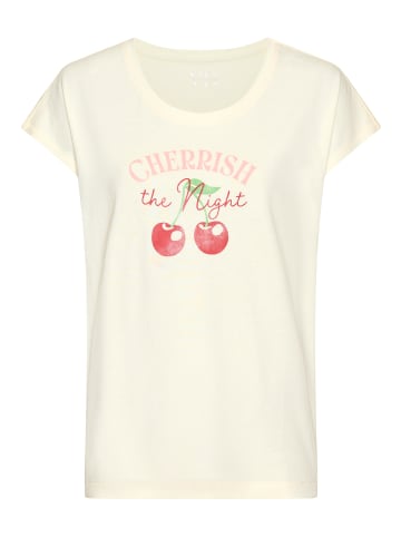 Vivance Active Pyjamaoberteil in ecru