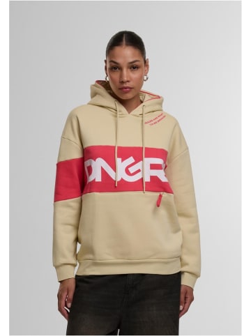 DNGRS Dangerous Hoodie "Dangerous Dngrs Oversized Hoody Trust" in Beige