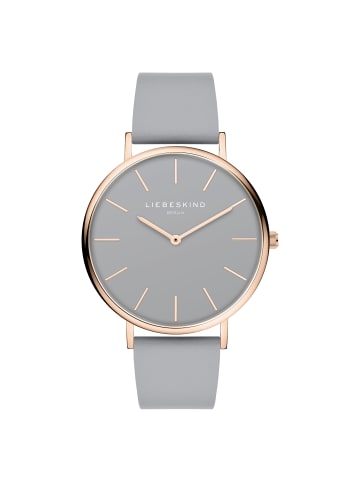 LIEBESKIND BERLIN Armbanduhr The Simple Minimalist in hellgrau