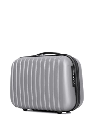 WAVE PARIS Kosmetikkoffer TAGE-K in HeLgrau (9L)