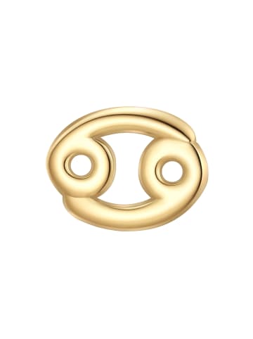 Glanzstücke München Piercing Sternzeichen Krebs aus Sterling Silber in gelbgold