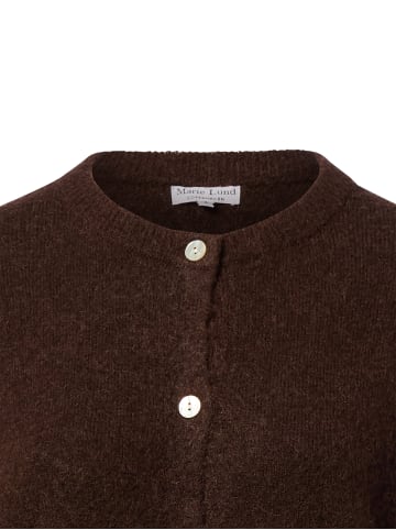 Marie Lund Strickjacke in schoko - 0002