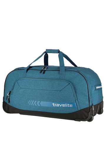 travelite Kick-Off - Rollenreisetasche 77 cm XL in petrol