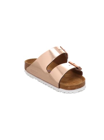 Birkenstock Pantolette Arizona in Metallic Copper