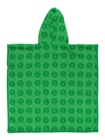 Småfolk Badeponcho Apfel in green