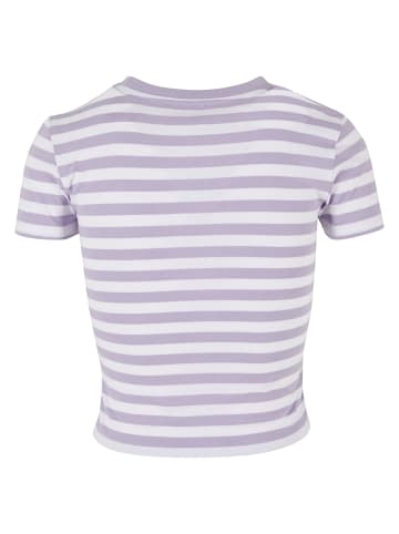 Urban Classics Urban Classics T-Shirts in white/dustylilac