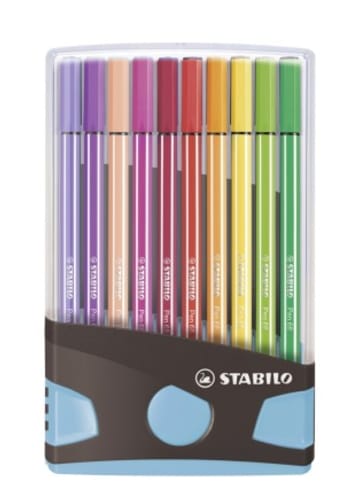 STABILO Papeterie/PBS - Premium-Filzstift - STABILO Pen 68 ColorParade - 20er Tischset