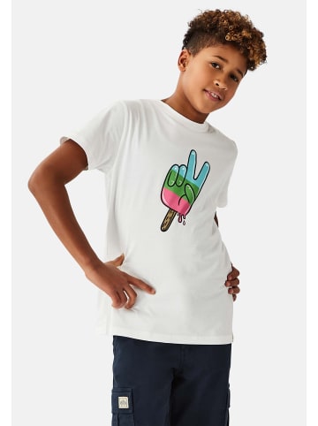 Band of Rascals T-Shirt " Popsticle " in white