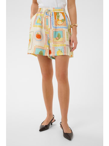 CULTURE Shorts CUorange Relaxed fit in Orange Fruits