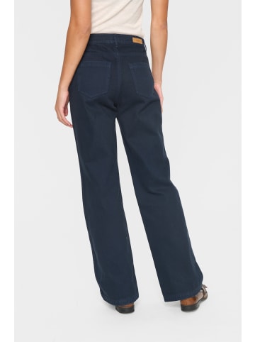 SAINT TROPEZ Jeans IluSZ Gerade Passform in Midnight Sail
