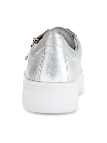 Gabor Sportliche Schnürschuhe in Silber