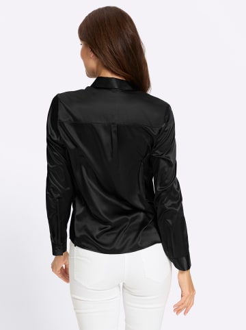 Heine Bluse in schwarz