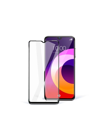 COFI 1453 Full Covered Hybrid Glass kompatibel mit Motorola Moto G04 4G Premium in Schwarz