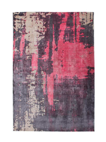 Arte Espina Hochflor Teppich Ocean 100 in rot - beige - anthrazit - rechteckig