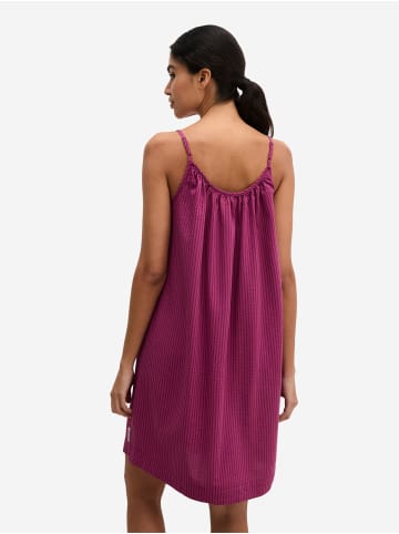 Marc O'Polo Strandkleid Abstract Leaf in raspberry coulis