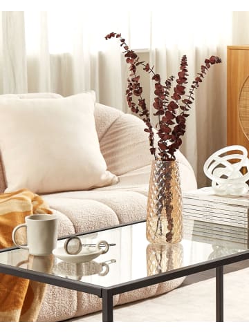 Beliani Blumenvase PACHEIA in Orange - (W) 10 x (H) 23 x (L) 10 cm