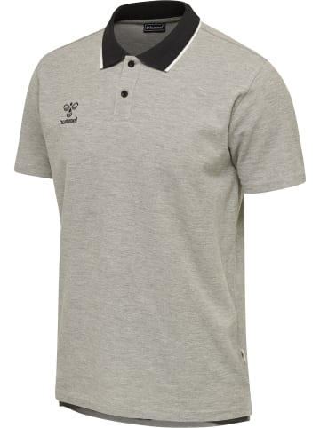 Hummel Hummel Polo Hmlmove Herren in GREY MELANGE