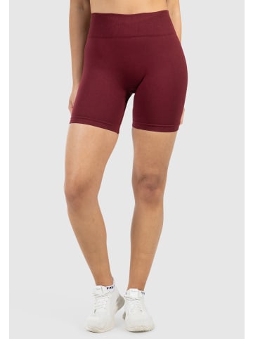 SMILODOX Shorts Nomeli Scrunch in Bordeaux