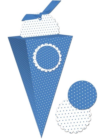 Buntpapierfabrik Ludwig Bähr Geschenkbox Chiara 7,5x20x7,5cm Packung mit 5 Stück Motiv: 42