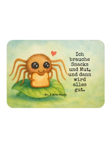 Mr. & Mrs. Panda Magnet Spinne Agathe Sandwich Design mit Spruch in Weiß