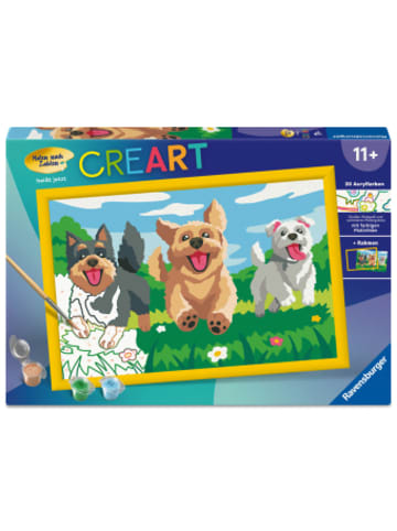 Ravensburger Verlag GmbH Nonbook - CreArt, Malen nach Zahlen Kinder - Pfotenfreunde