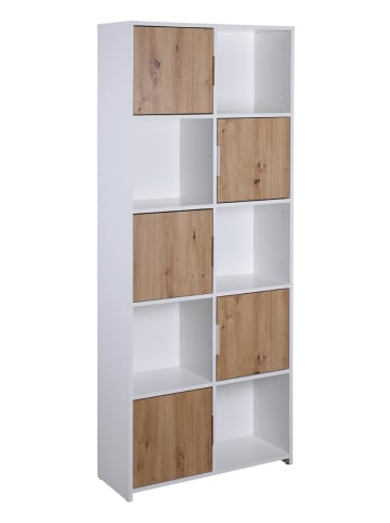 ebuy24 Regal Pepeto Weiß 77 x 30 cm
