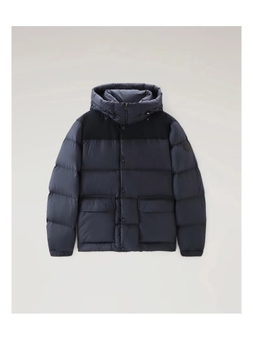 Woolrich Sierra Mikrofaserjacke in Blau