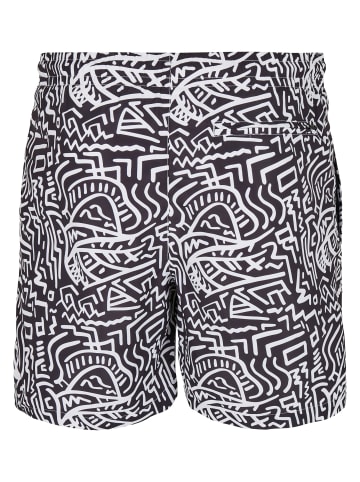 Urban Classics Badeshorts in signs aop