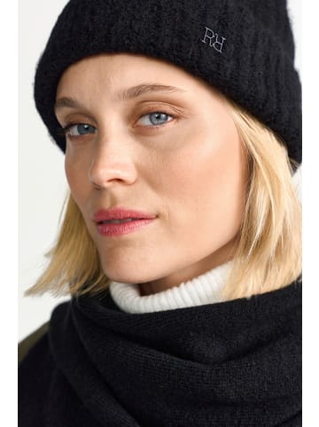 Rich & Royal Beanie in schwarz - 0002