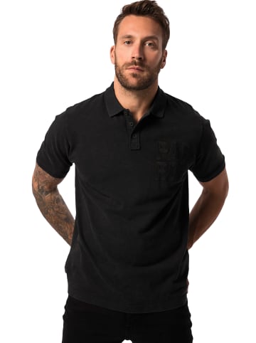 JP1880 Poloshirt in schwarz