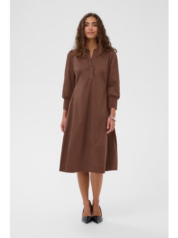 CULTURE Kleid CUantoinett Feminine in Cappuccino