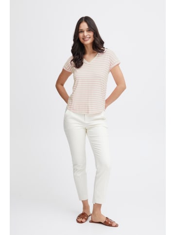 Fransa T-shirt FRFEPORSI Regular fit in Pink Frosting Mix